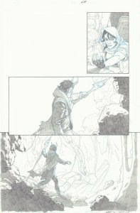 Marvel Legacy #1 p.47 - Gamora on the Milano - Loki - 2017 art by Esad Ribic