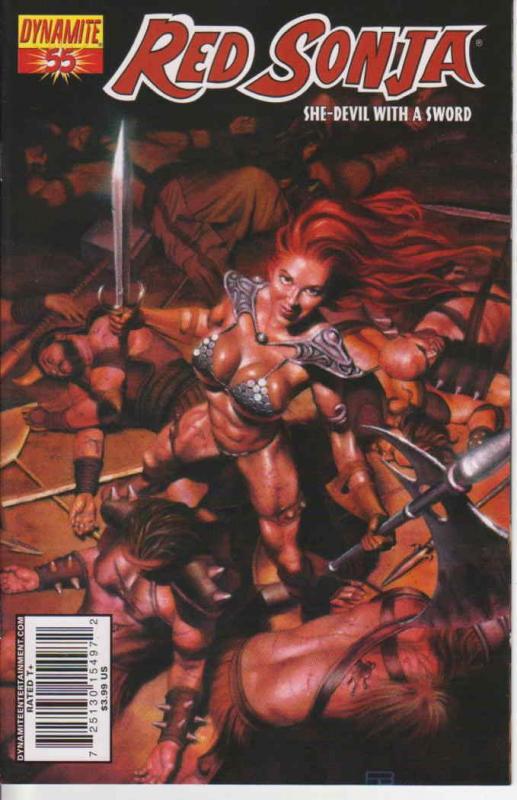 Red Sonja (Dynamite) #55A FN; Dynamite | save on shipping - details inside 