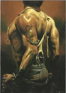 1991 Boris Vallejo Card #34 Tattoo