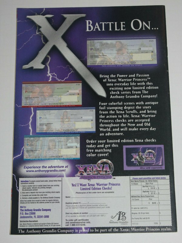 XENA WARRIOR PRINCESS #2 DARK HORSE COMICS Photo Cover