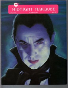 Midnight Marquee #42 1991-Bela Lugosi Dracula cover-horror fanzine-Tobe Hoope...