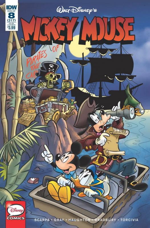 MICKEY MOUSE (2015 IDW PUBLISHING) #8 VARIANT SUBSCRIPTION