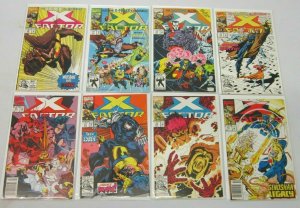 X-Factor (1st series) lot from:#76-121 41 diff avg 8.0 VF (1992-96)