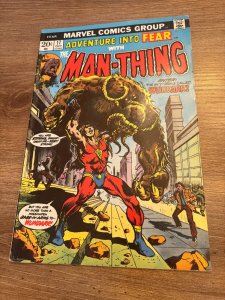 Fear # 17 FN Marvel Comic Book Man-Thing Wundaar Adventures Monster 2 J409
