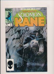 MARVEL COMICS Lot of 3 The Sword of SOLOMON KANE #1,3,4 FINE/VERY FINE (HX911) 