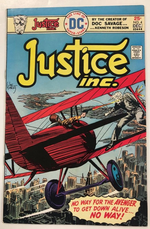 JUSTICE INC 4 (Dec 1975) Denny O'Neil, Jack KIRBY, Mike Royer VF-NM
