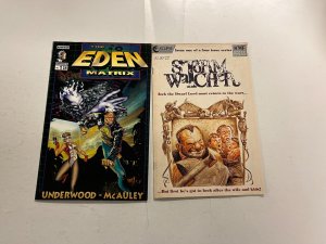 4 comics The Fly 1 Aster 1 Eden Matrix 1 Storm Watcher 1 5 JW36