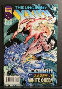 The Uncanny X-Men #331 (1996) Jeff Matsuda Emma Frost / Iceman Cover