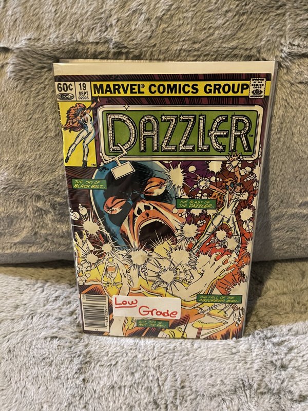 50 Cent Reader’s Copies Sale: Dazzler #19 (1982)