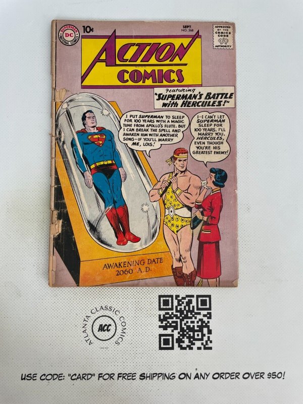 Action Comics # 268 VG- DC Comic Book Superman Bizarro Supergirl 43 J235