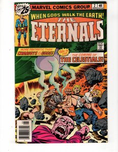 The Eternals #2 (1976) 1Sst Appearance of The Celestials Jack Kirby / ID#542