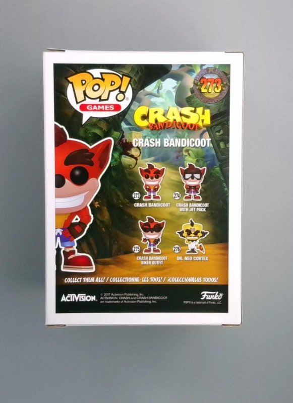 Funko Pop! Crash Bandicoot #273, Crash Bandicoot, Games