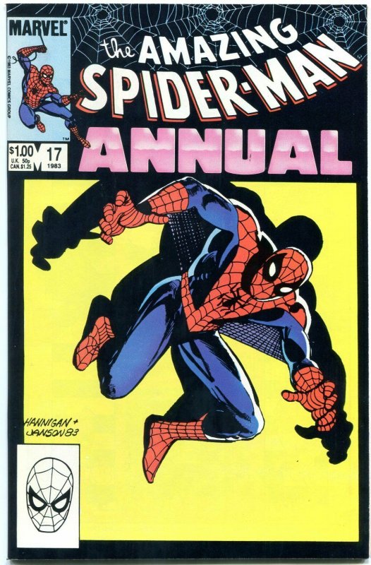AMAZING SPIDER-MAN ANNUAL #17 1983-MARVEL NM-