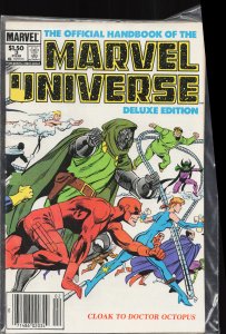 The Official Handbook of the Marvel Universe #3 (1985) Cloak