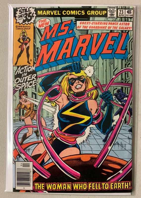 Ms. Marvel #23 Newsstand Marvel 1st Series (8.0 VF) (1979)