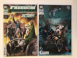 Freedom Fighters # 1-12 Complete Lot 1st Prints Venditti DC