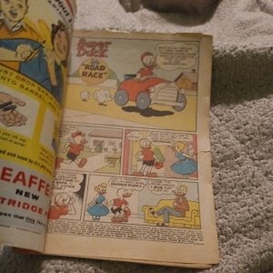 1957 Archie Series Super Duck Comic Book #77 Silver age funny animal cartoon