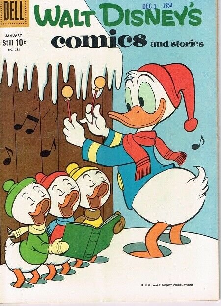 Walt Disney's Comics and Stories  #232