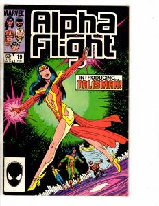 Lot Of 10 Alpha Flight Marvel Comic Books # 16 17 19 23 24 26 27 28 29 30 GJ1