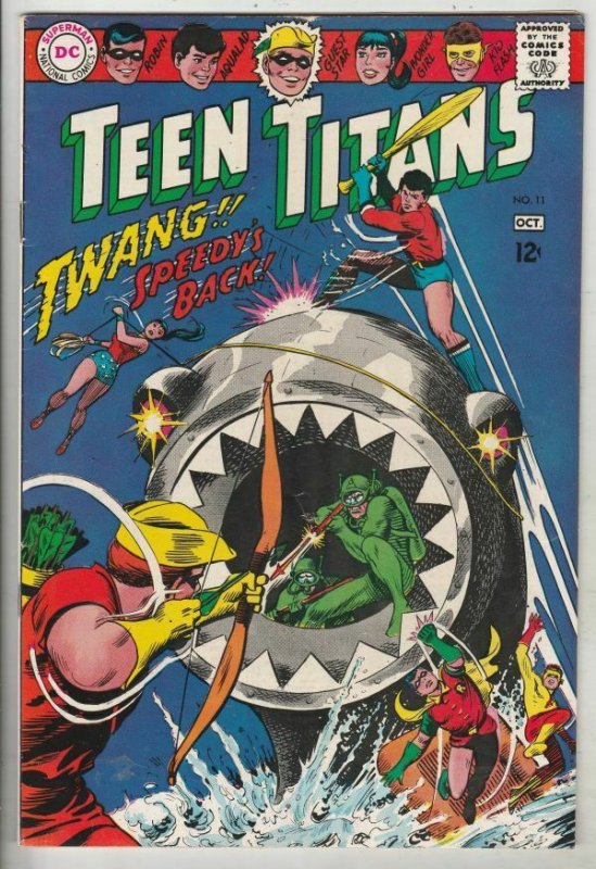 Teen Titans, The # 11 Strict FN/VF+ High-Grade Return of Speedy aka Kid-Flash