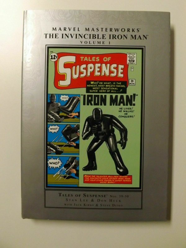 Marvel Masterworks Invincible Iron Man Volume 1 HC (2nd Print) Black & Silver