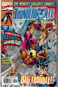Thunderbolts #5 (1997 v1) Kurt Busiek Mark Bagley NM