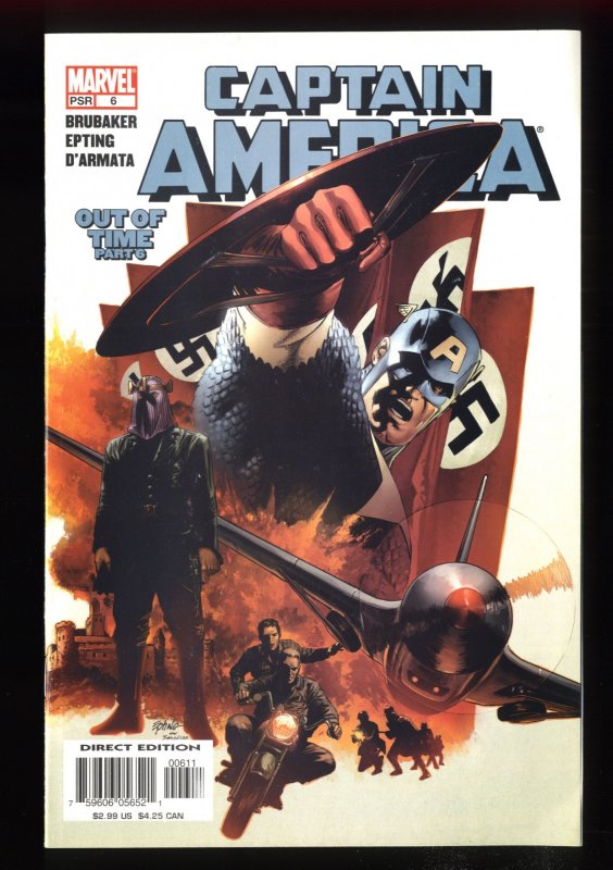 Captain America (2005) #6 VF 8.0 1st Winter Soldier!