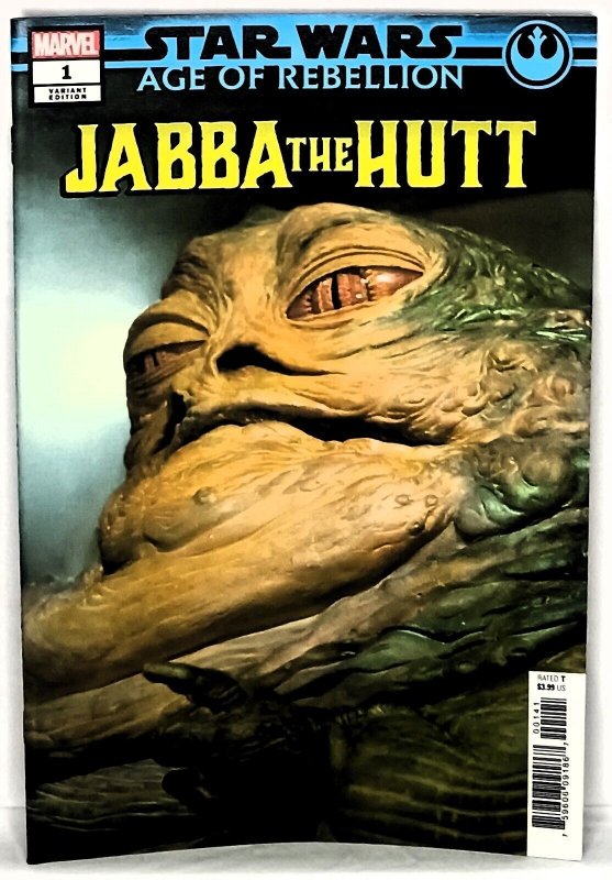 Star Wars Age of Rebellion JABBA The HUTT #1 Movie Variant Cover Marvel Comics