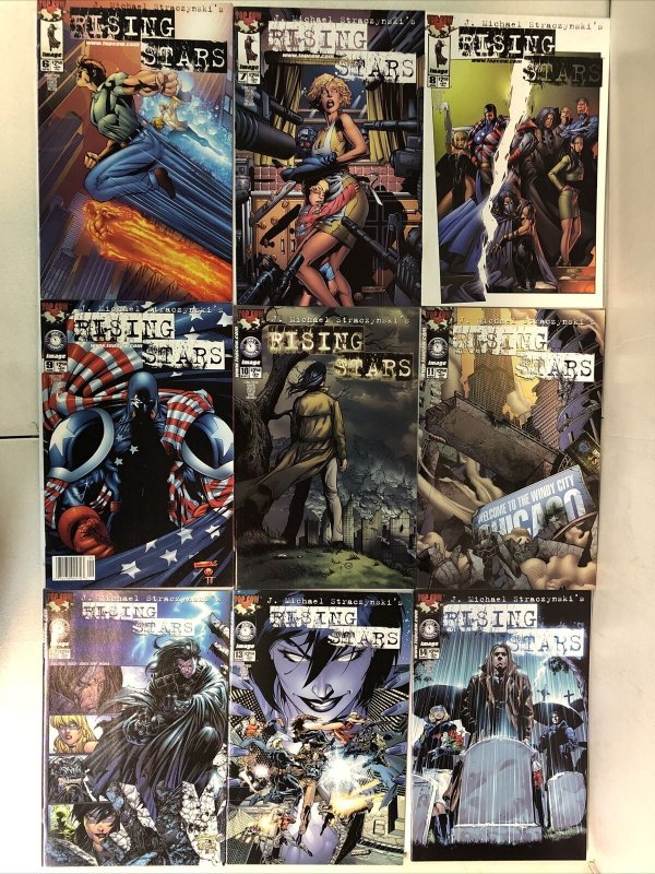 Rising Stars (1999) Complete Set # 0-1/2-1-24 & Additional 14 Title (VF/NM)