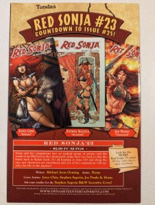 Red Sonja #22 Segovia Cover (2007) NM Rare