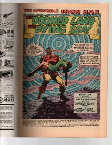 Invincible Iron Man #1 - vs Namor the Sub-Mariner - 1970 - (-VF) 