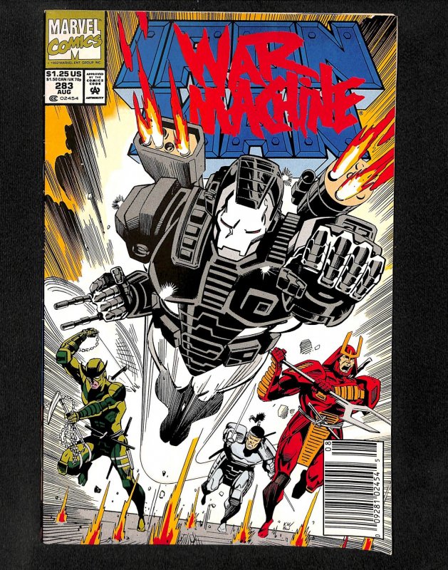 Iron Man #283 3rd War Machine!