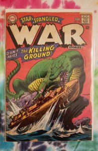 Star Spangled War Stories #134 (1967) gd