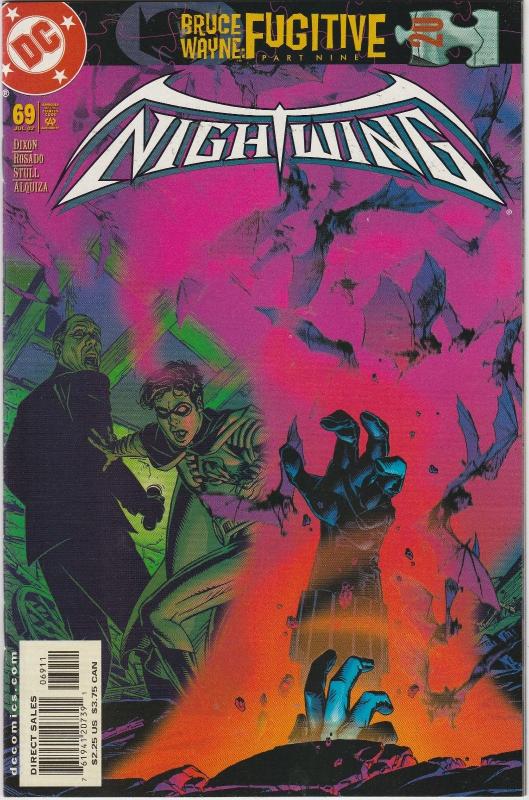 5 Nightwing DC Comic Books # 66 67 68 69 70 Robin Batman Oracle Batgirl KS1