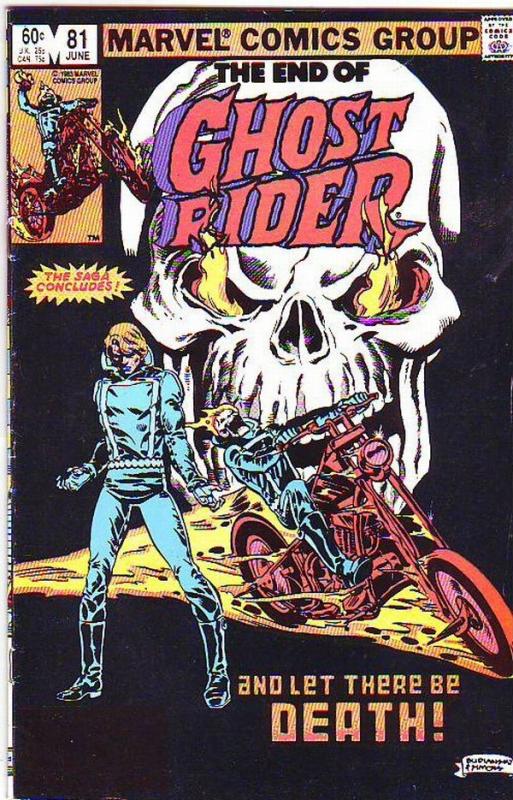 Ghost Rider, The #81 (Jun-83) VF+ High-Grade Ghost Rider