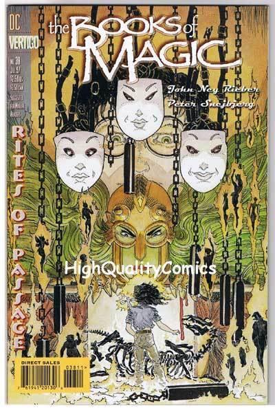 BOOKS OF MAGIC #38, NM+, Vertigo,Hunter, Neil Gaiman, 1994, more in store