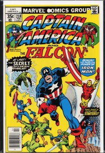Captain America #218 (1978) Captain America and the Falcon