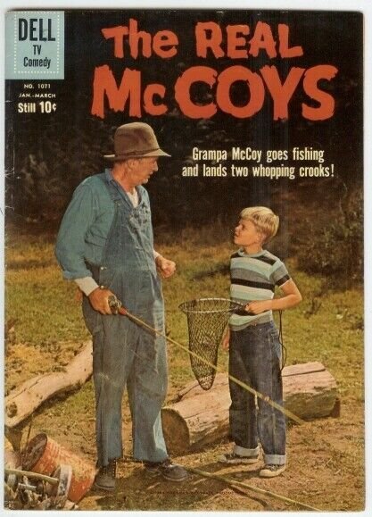 REAL MCCOYS (1960-1962 DELL TV) F.C.1071 VG TOTH; Walte COMICS BOOK 