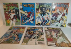 MARVEL COMICS Nikki Doyle WILD THING #1-#7 Lot of 7 books 1-7 board & bagged 93