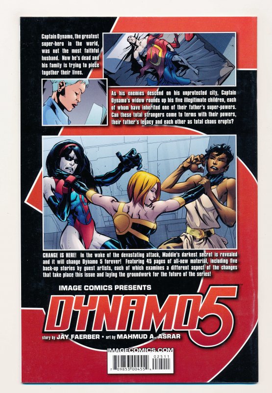 Dynamo 5 (2007) #25 VF Last issue of the series