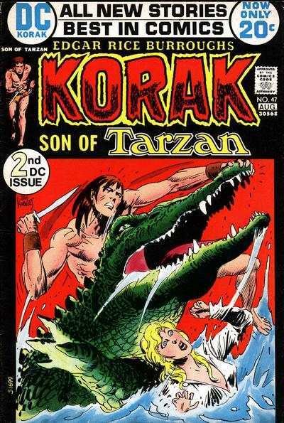 Korak: Son of Tarzan (1972 series) #47, Fine+ (Stock photo)