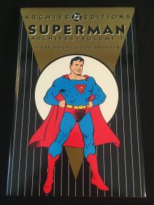 DC ARCHIVES: SUPERMAN Vol. 2 Hardcover, First Printing