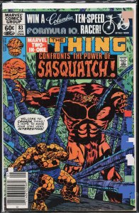 Marvel Two-in-One #83 (1982) Sasquatch