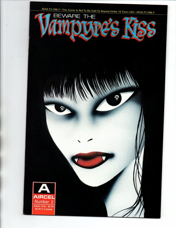 Beware the Vampyre's Kiss #1 2 3 & 4 Complete Set - vampire - Aircel - (...