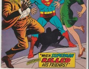 Superman #203 strict FN+ 6.5 High-Grade   Superman  impersonates Satan