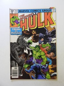 The Incredible Hulk #253 (1980) VF- condition