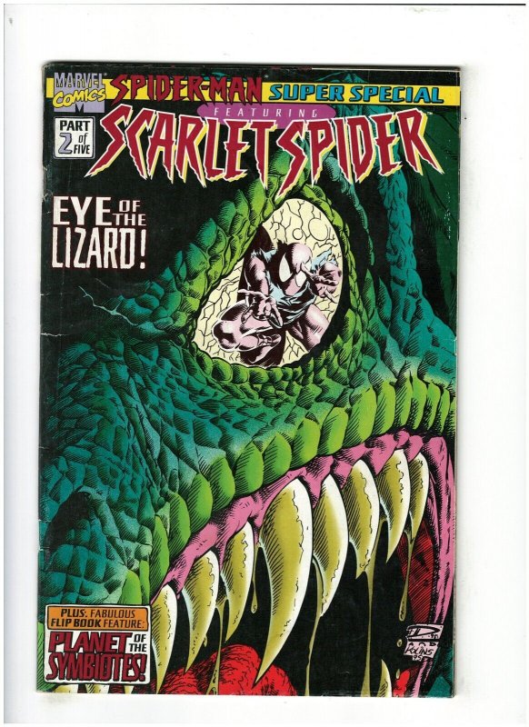 Spider-man Super Special #1 VG 4.0 Newsstand Marvel Planet of the Symbiotes p.2 