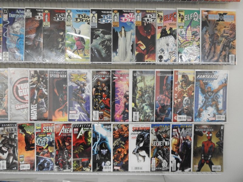 Huge Lot 150+ Comics W/ Spider-Man, X-Men, Avengers, +More! Avg VF Condition!