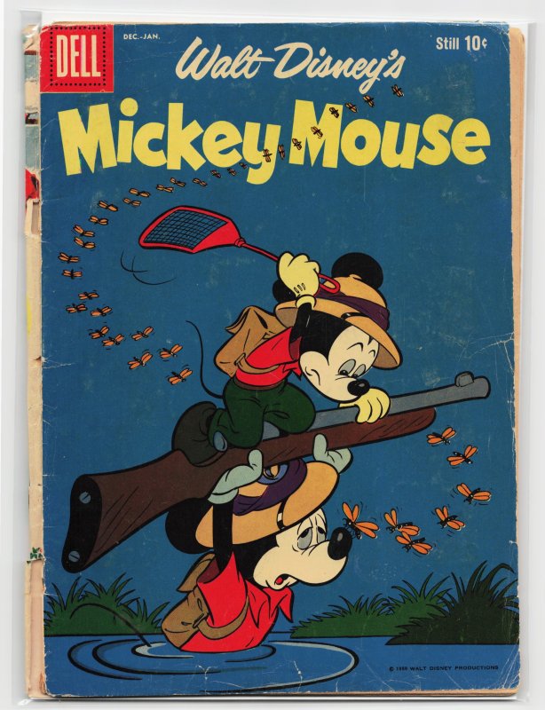 Mickey Mouse #63 (1958) Mickey Mouse