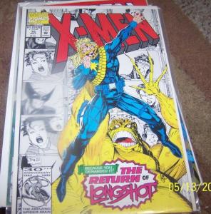 X men # 10 1992 return of longshot mojo +jim lee+ gambit+ wolverine+ jubilee